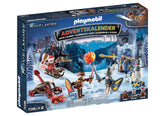 Calendario de adviento playmobil novelmore - batalla en la nieve
